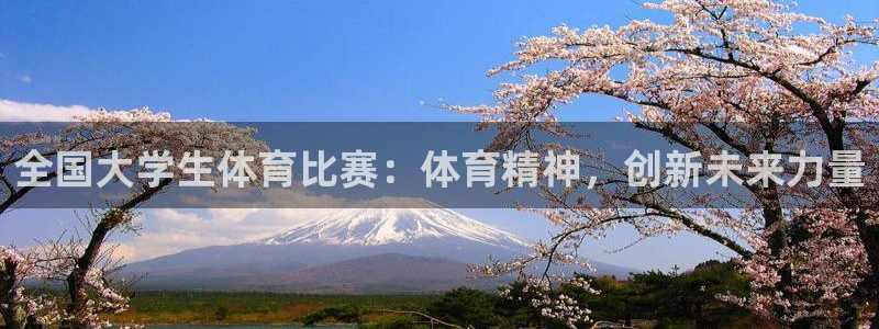 全国大学生体育比赛：体育精神，创新未来力量
