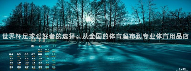 世界杯足球爱好者的选择：从全国的体育超市到专业体育用品店