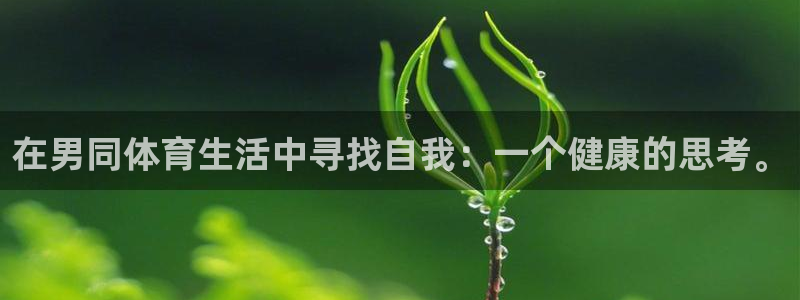 在男同体育生活中寻找自我：一个健康的思考。