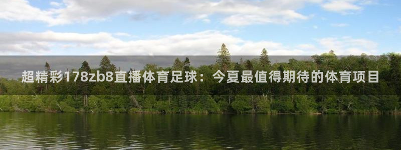 超精彩178zb8直播体育足球：今夏最值得期待的体育项目